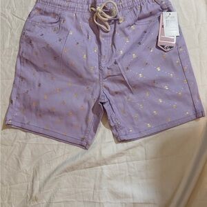 Drill Clothing Company Size LG Lavender/Gold Board Shorts